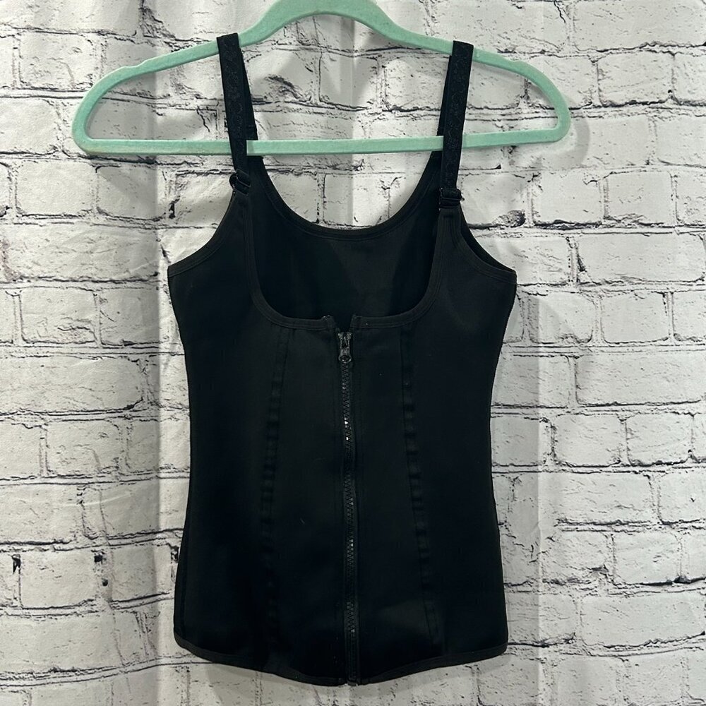 Ladies hook and zippered back corset Size M - Picture 2 of 3
